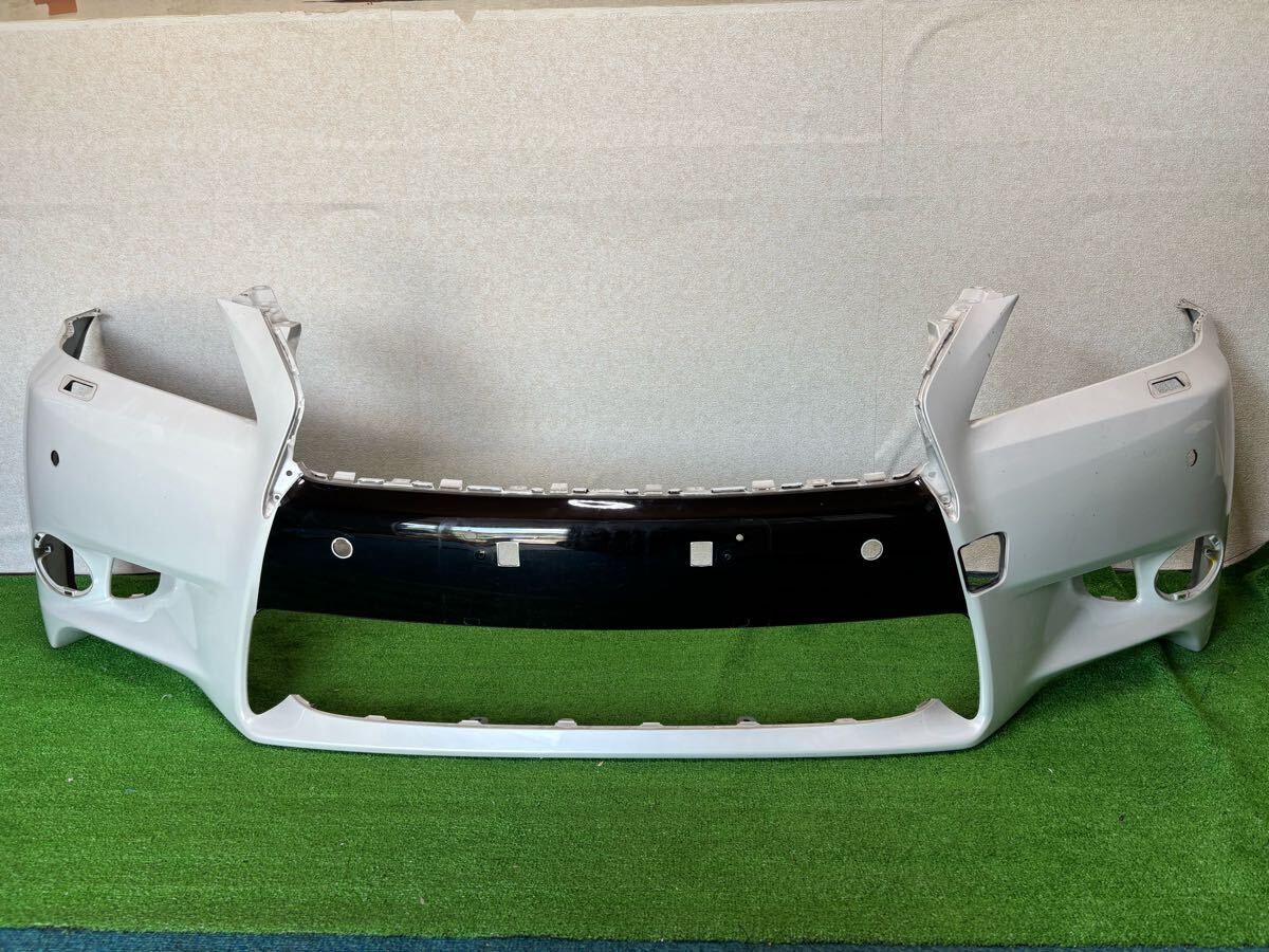 AWL10 GRL10 GRL11 GWL10 前期 レクサス GS 純正52119-30B80 フロントバンパー 白 パール 拍卖