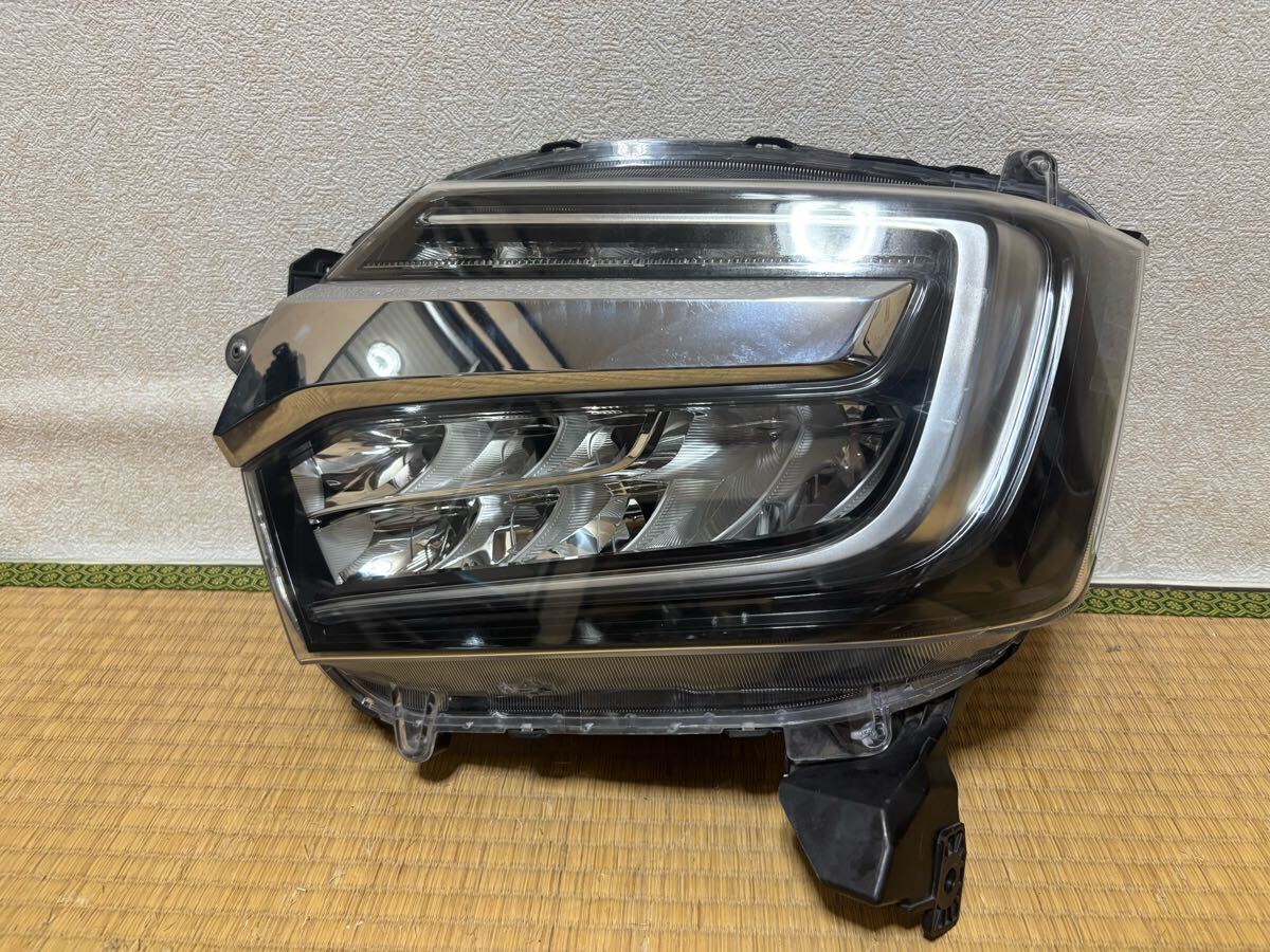 N BOX カスタム JF3 JF4 前期 純正 LED STANLEY W3106 刻印 J ヘッドライト 左 D108拍卖