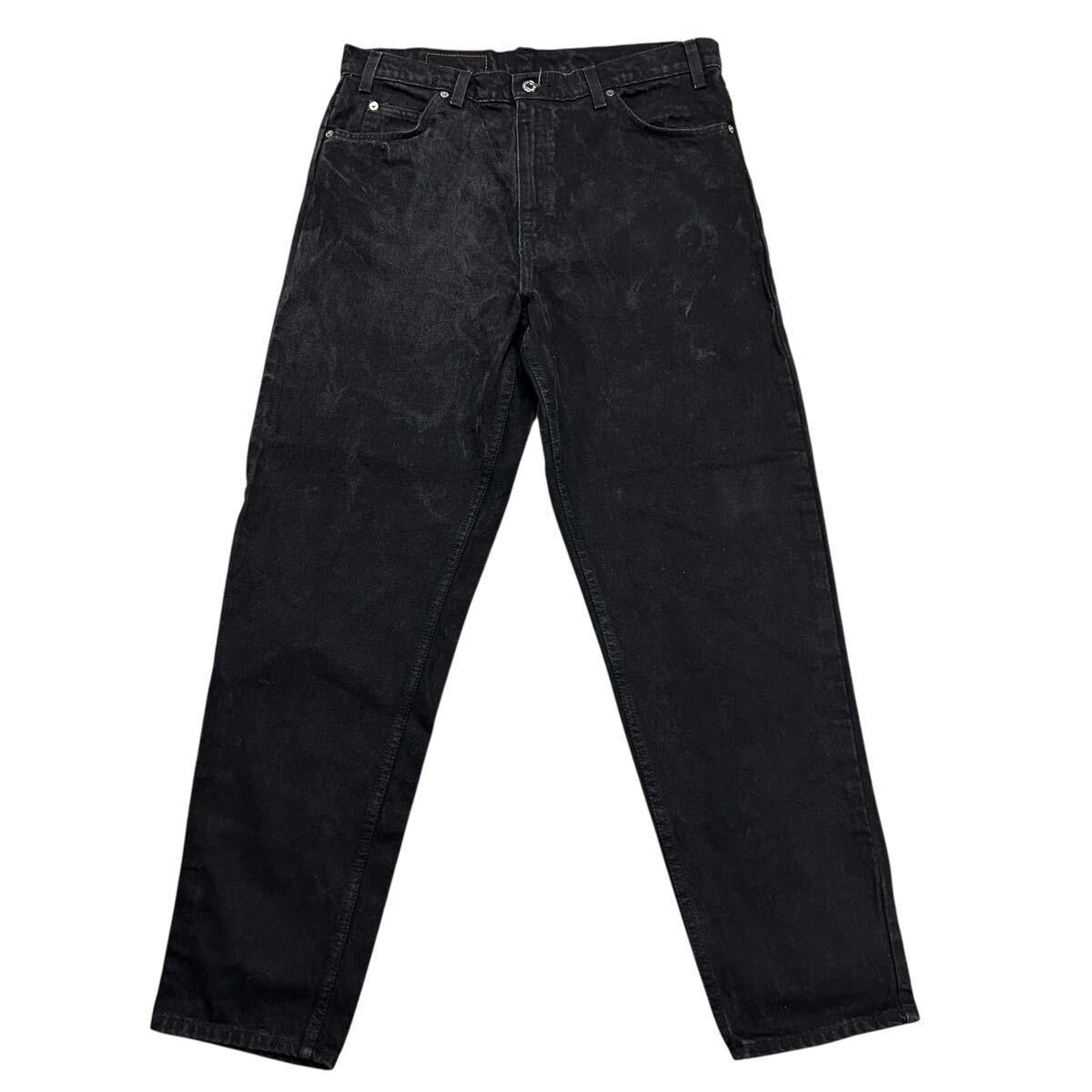 ビンテージ 90s リーバイス 550 ブラック デニムパンツ W36L30 2507拍卖