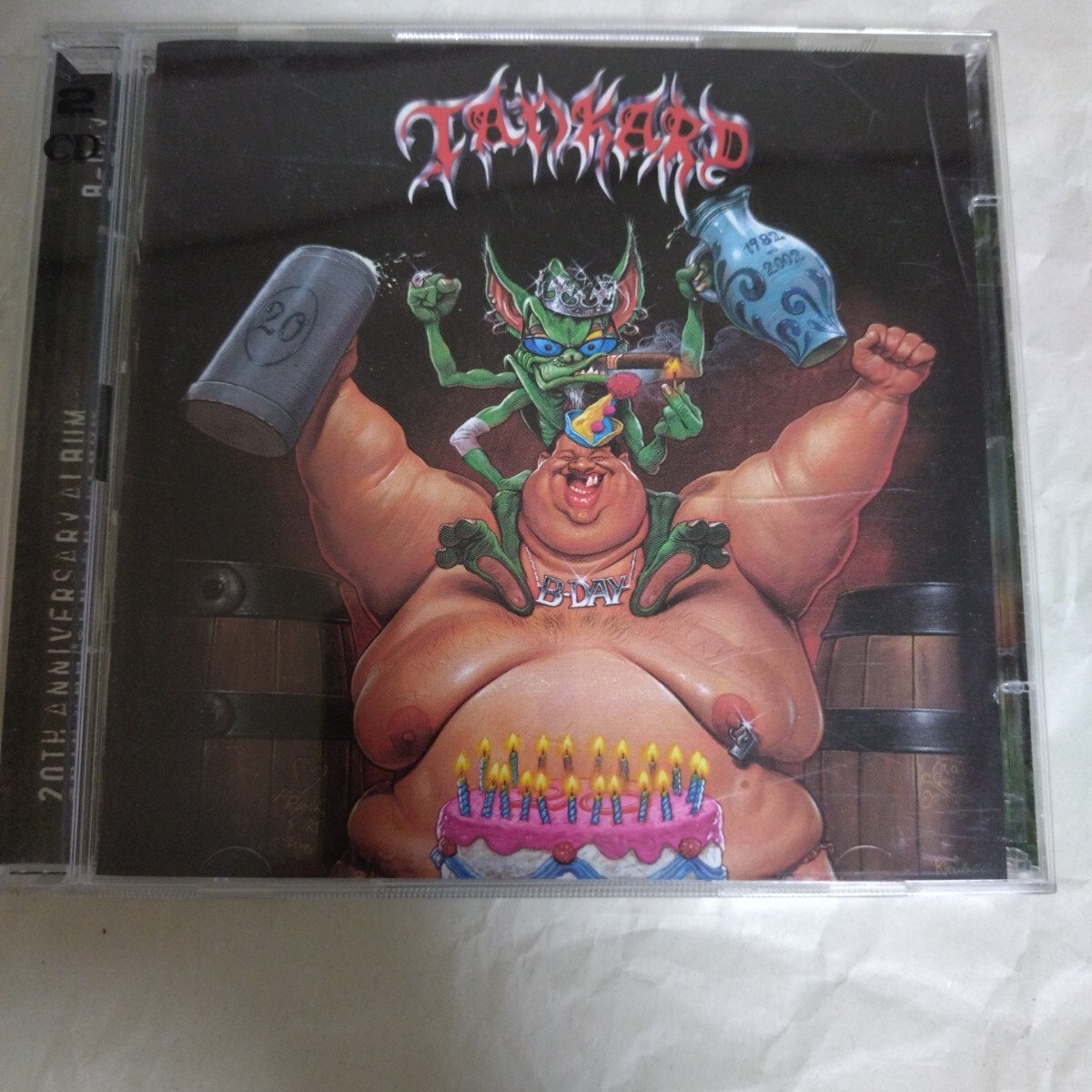 02年★2CD★入手困難★廃盤★国内未発売★タンカード★TANKARD★B-DAY 20TH ANNIVERSARY ALBUM★507840-9拍卖