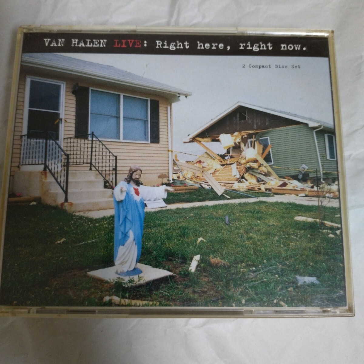 国内盤★2CD+8cmCD★ヴァン・ヘイレン★ライヴ:ライト・ヒア、ライト・ナウ★VAN HALEN LIVE:RIGHT HERE , RIGHT NOW★WPCP-5188~9拍卖