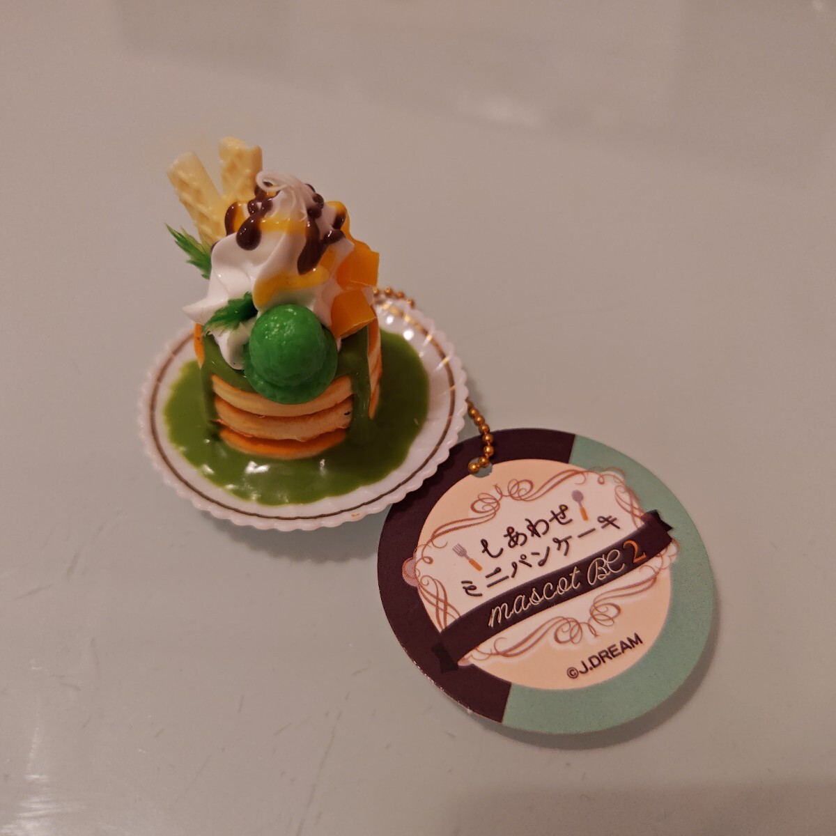 ミニチュアスイーツ しあわせのミニパンケーキ ミニフィギュア 食品サンプル パンケーキ  ミニチュア  ケーキ キーホルダー拍卖