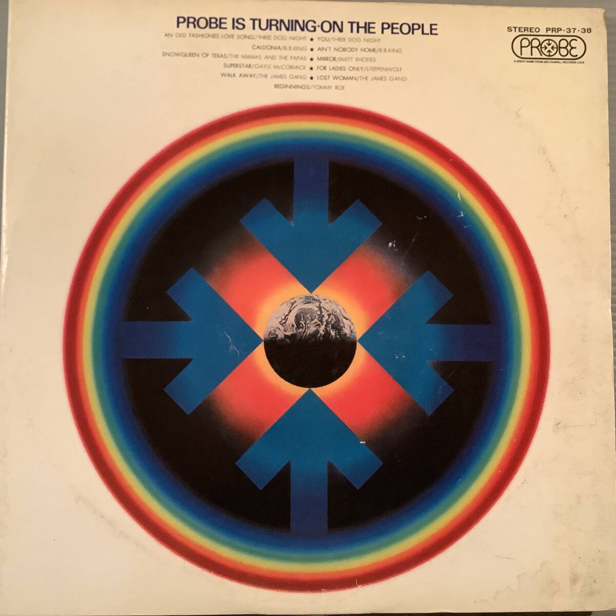 LP(2枚組・非売品)●PROBE IS TURNING ON THE PEOPLE※プローブ・レーベル発売記念盤※B.B.キング,ジョン・コルトレーン,ママス&パパス●拍卖