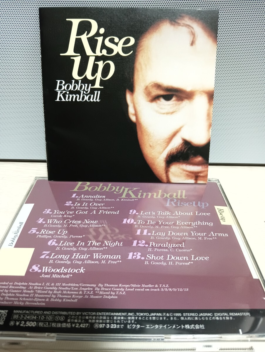☆BOBBY KIMBALL☆RISE UP【国内盤帯付】ボビーキンボール TOTO 必聴盤 極上AOR拍卖