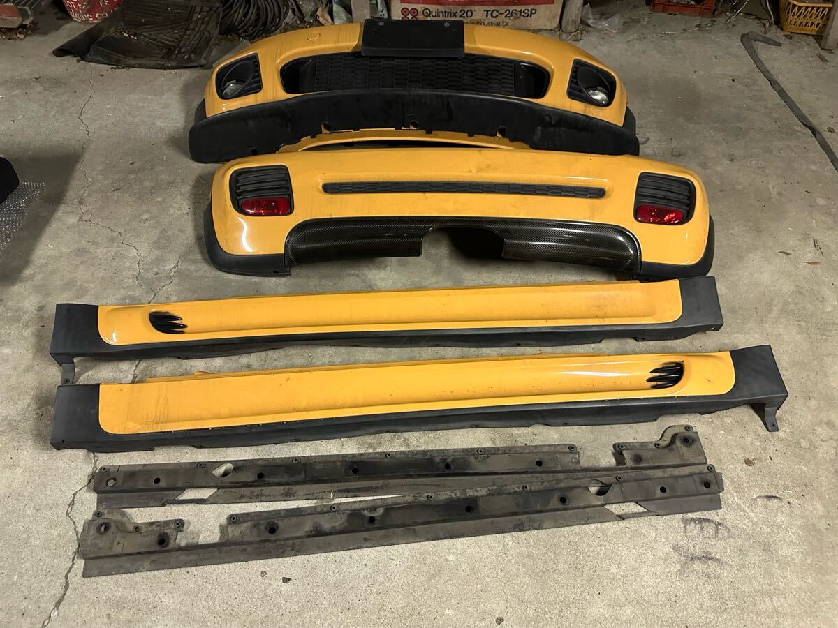 R56 ミニクーパーS JCW ジョンクーパーワークス 純正フロントバンパーサイドステップリアバンパー一式 r55r57r58r59拍卖