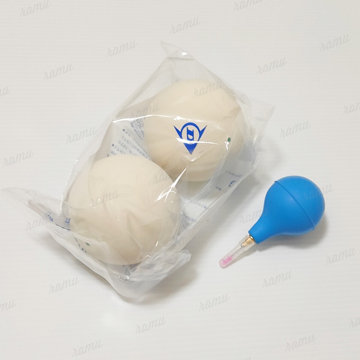 【新品】ダンロップ ソフトテニスボール2個+空気入れ拍卖