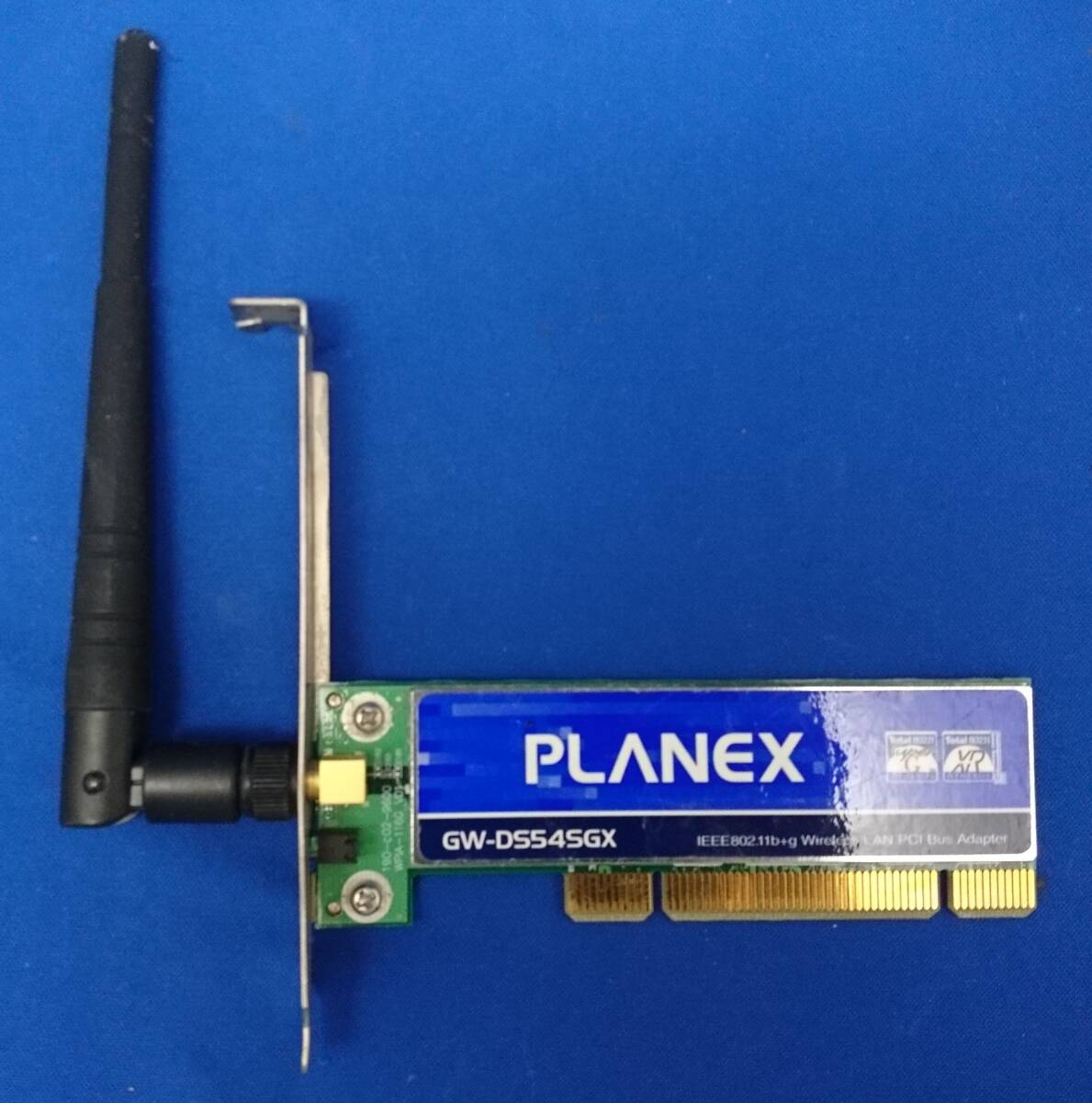 【レア】PCI接続 無線LANボード PLANEX GW-DS54SGX ジャンク拍卖