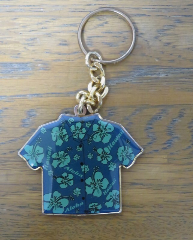 【HAWAII】 アロハチャーム 青 ハイビスカ 【未使用・保管品】拍卖