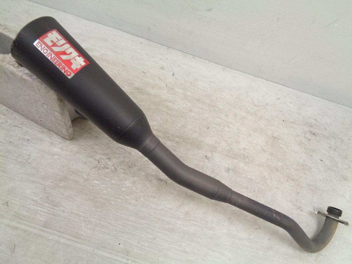 スーパーカブ C125 JA48 18-21 モリワキ エンジニアリング ステンレス メガホン フルエキゾースト マフラー ブラック 良品【G496】拍卖