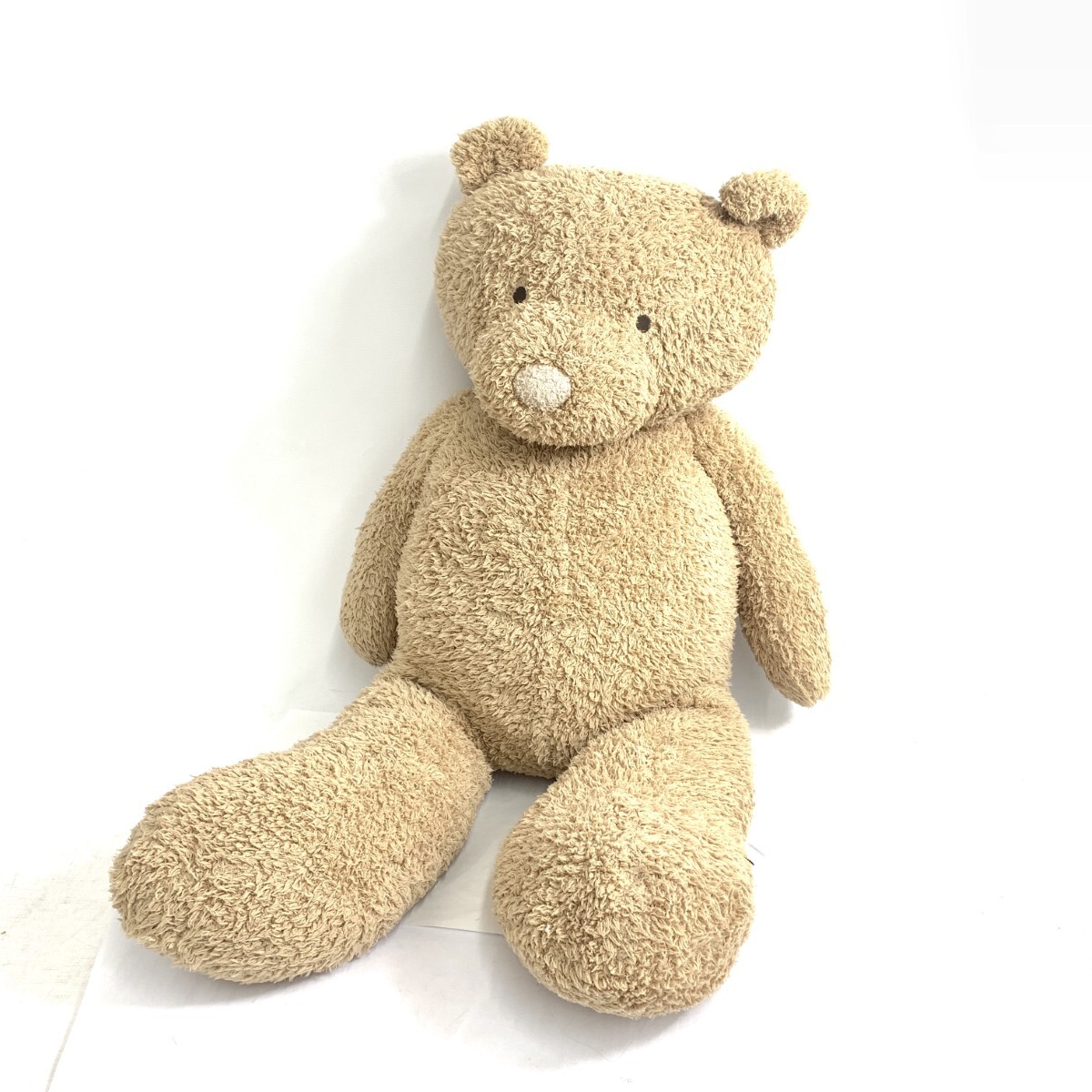 未使用品◆gelato pique ジェラートピケ ぬいぐるみ クマ 抱き枕 ◆ ベージュ ホビー おもちゃ拍卖