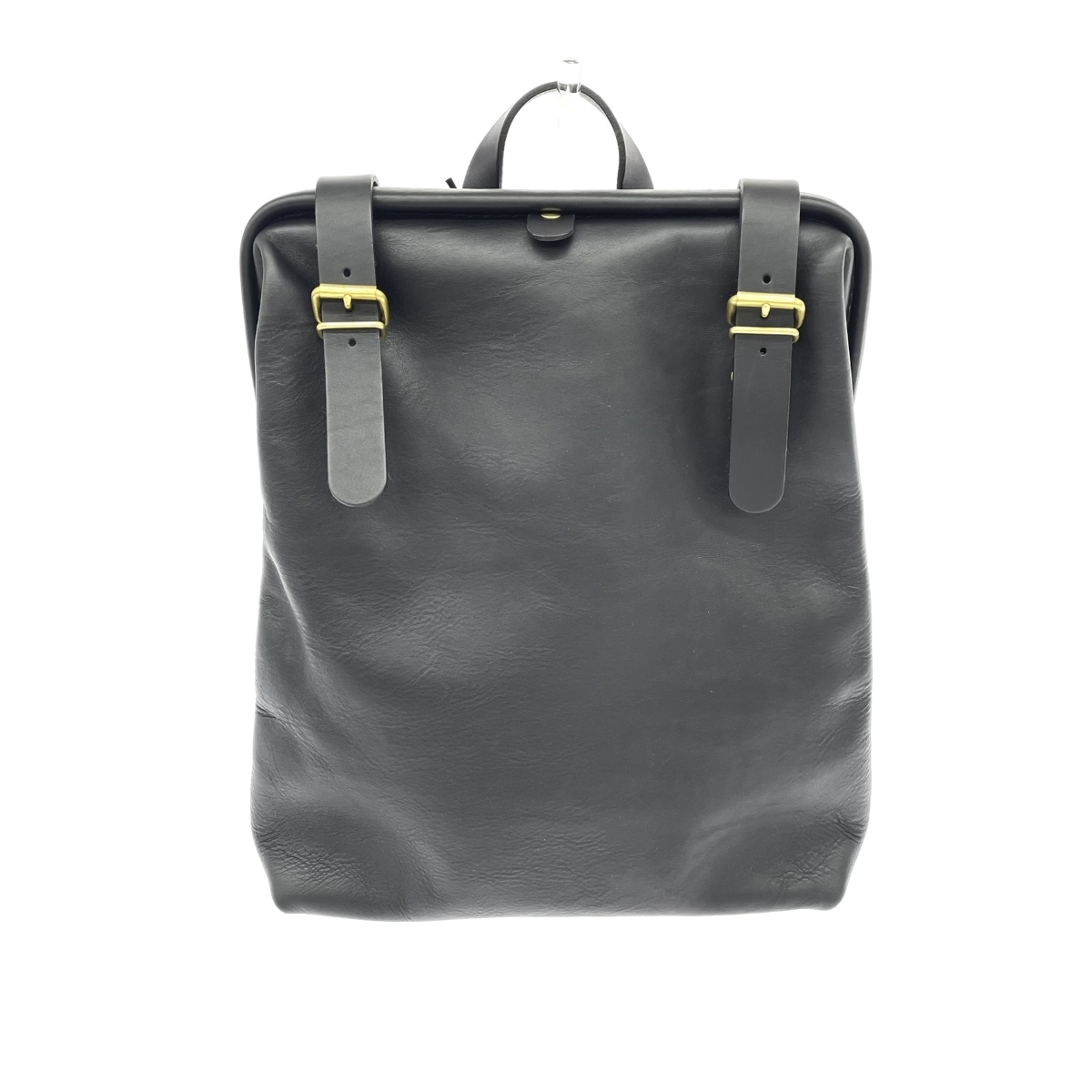 美品◆HERZ ヘルツ ラックスリュック◆R-143-N ブラック レザー レディース リュックサック バックパック bag 鞄拍卖