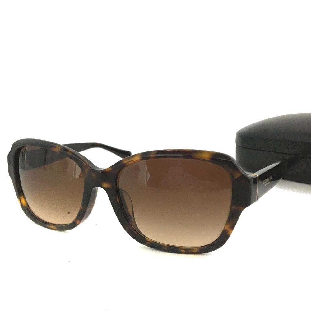 COACH コーチ HC8160F Dark Tortoise サングラス アイウェア ブラウン /JPG0264拍卖