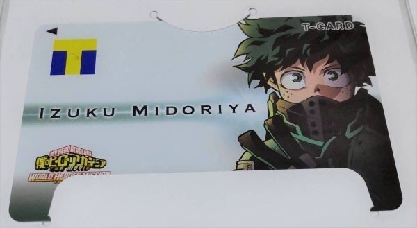 匿名配送 Vポイントカード 僕のヒーローアカデミア ヒロアカ 緑谷出久 新品 未登録 Tカード拍卖