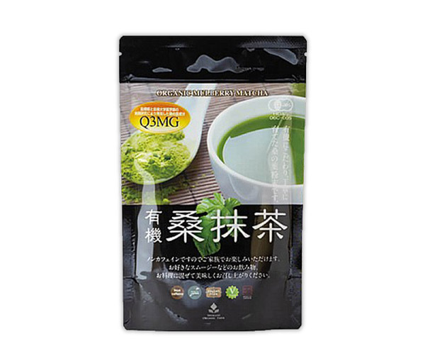 有機 桑抹茶(100g)★島根県産★無農薬オーガニック★無添加★ノンカフェインの抹茶として海外のでも大人気♪糖質の吸収を抑制するDNJが豊富拍卖