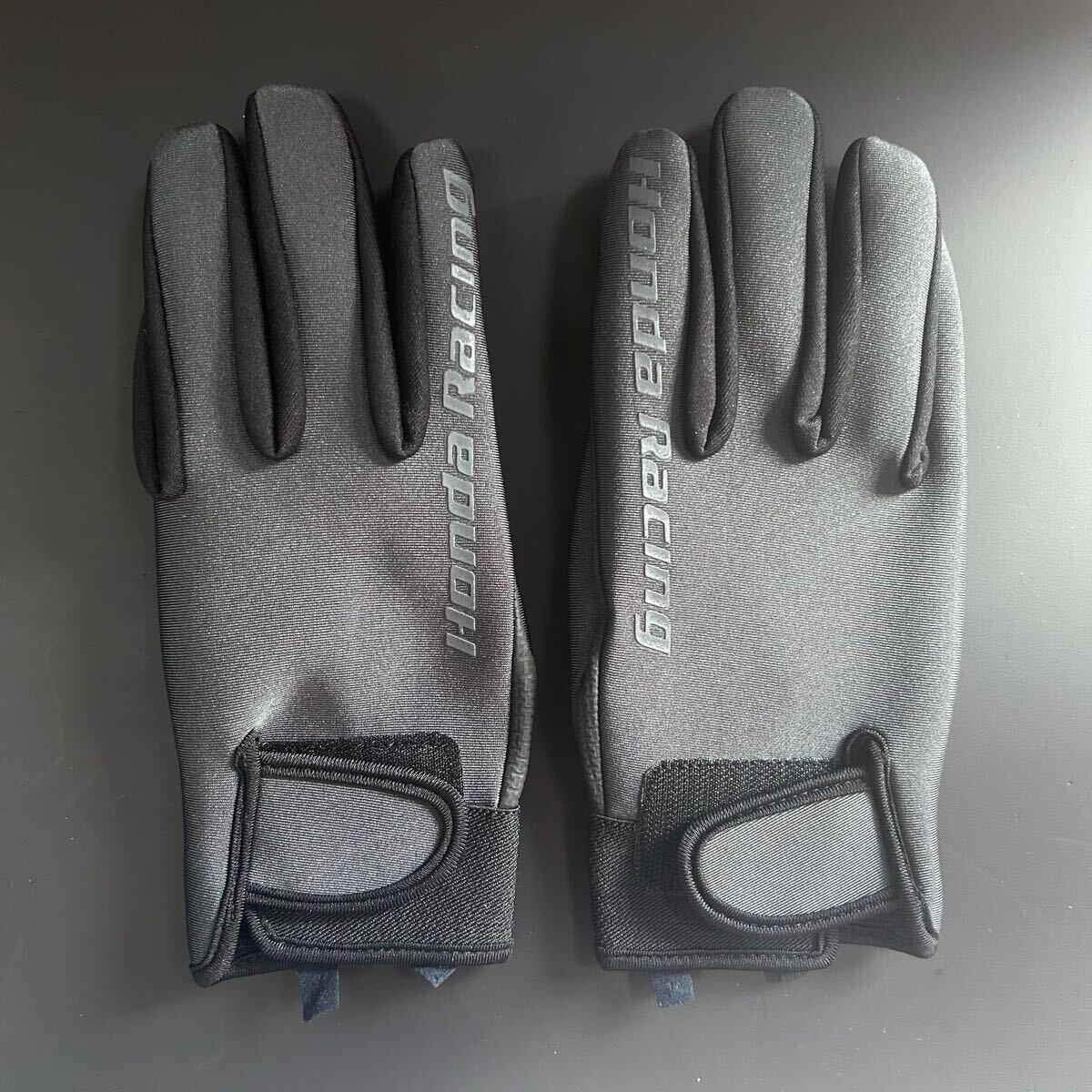 HONDA ホンダ ネオプレーングローブ GRAY Mサイズ バイク オートバイ 手袋 伸縮性のある素材 新品 G70707-107拍卖