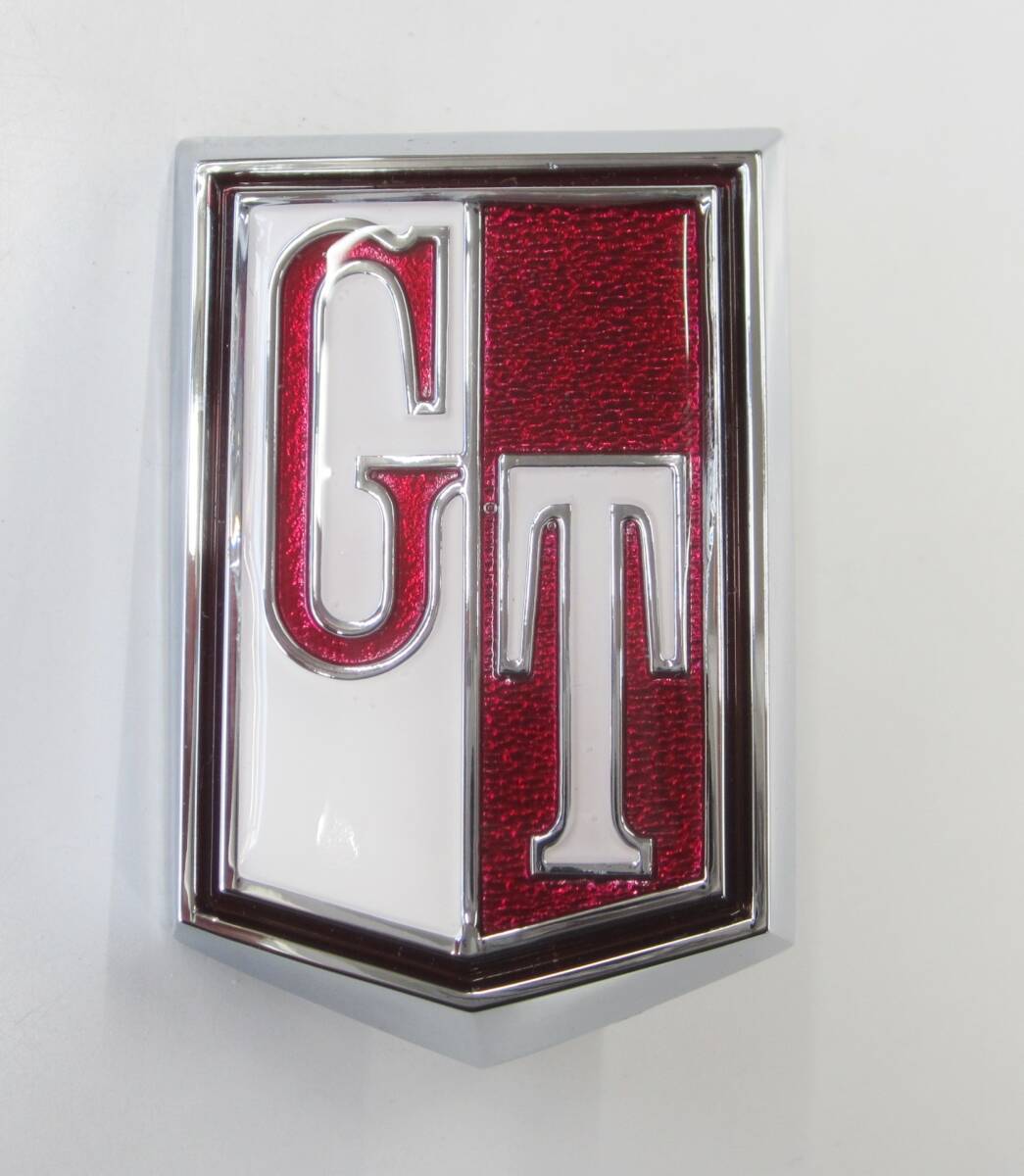 ハコスカ 後期 日産純正 GTバッチ エンブレム 赤 KPGC10 KGC10 GC10 R仕様拍卖