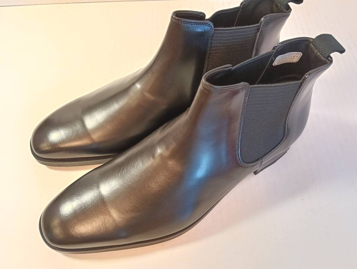 ☆REGAL 29GL ブラック 25.5 サイドゴアブーツ 新品未使用 日本製 革靴 リーガル メンズ ビジネスシューズ 参考定価34,100円拍卖