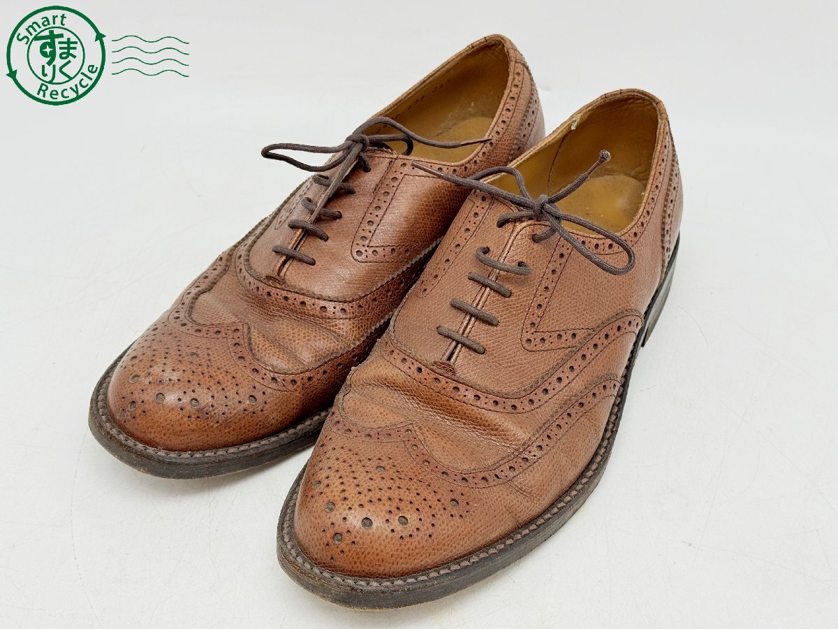 BG0707792 ★ REGAL SG2638.679 リーガル 26.5㎝ ウィングチップ メダリオン メンズ レザー ビジネスシューズ 靴 ブラウン系 中古拍卖