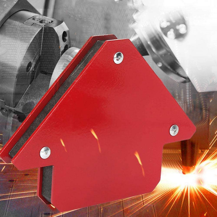 マグネットホルダー 6個 マグネット 仮止め磁石 磁気 溶接 ホルダー ポジショナー 強力 マルチ角度 コーナー クランプ 矢印 三角 六角拍卖