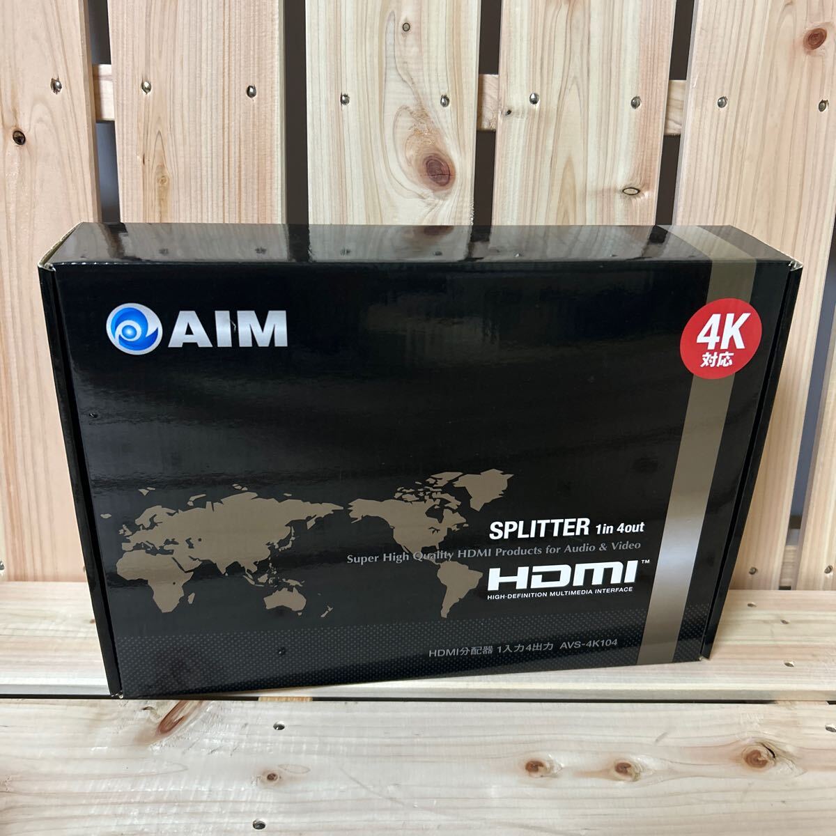 エイム電子 HDMI分配器 1入力4出力 4K/30p対応 AVS-4K104拍卖