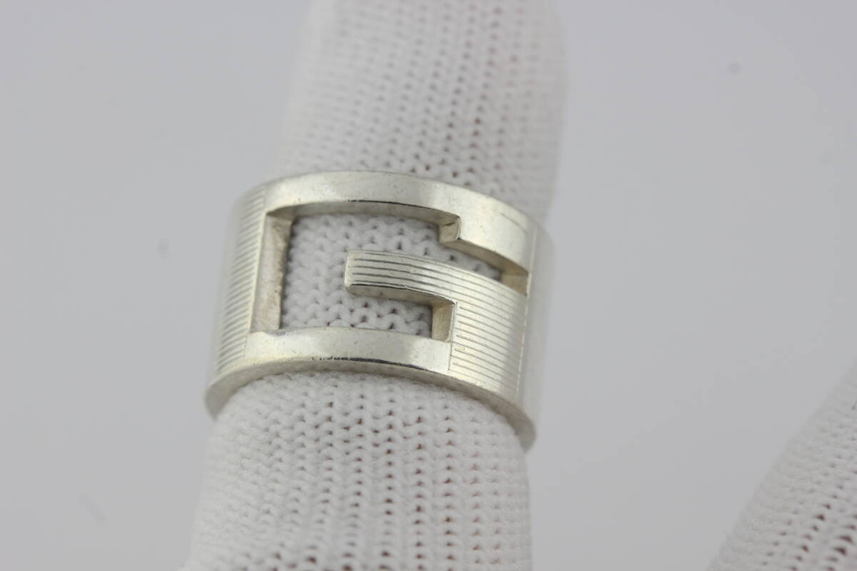 GUCCI グッチ Gリング SV925 10号拍卖