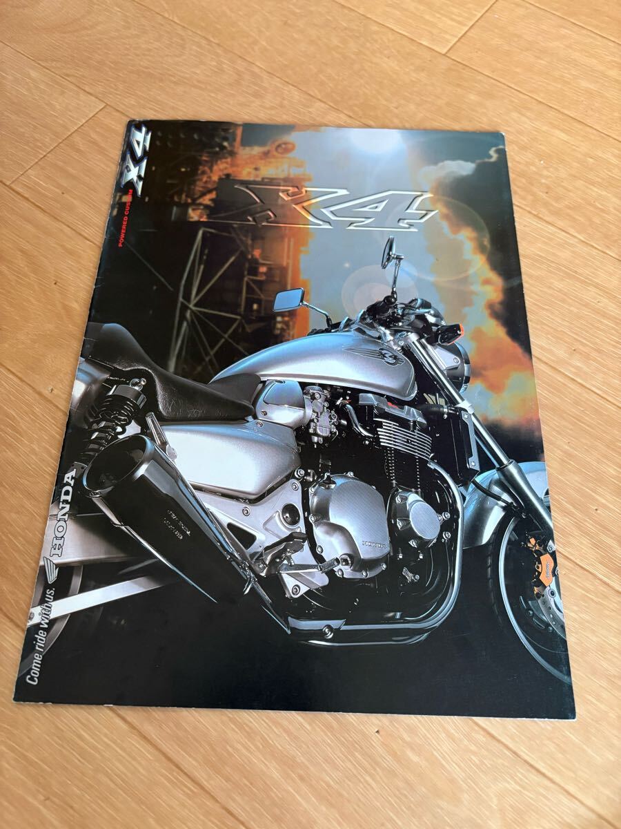 当時物 ホンダ X4 SC38型 カタログ 1997年 バイク パンフレット拍卖