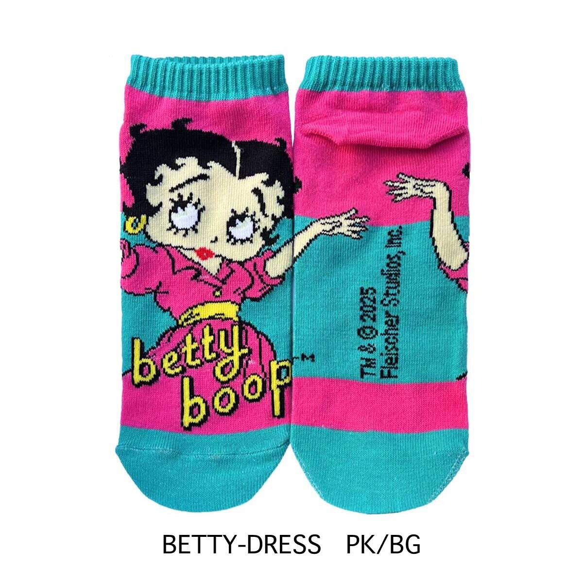 BETTY BOOP ANKLE SOCKS PK/BG拍卖