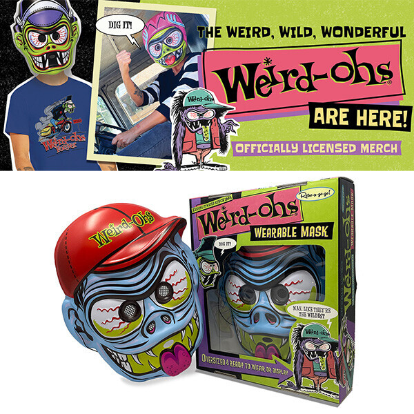 Weird-ohs WEARABLE MASK WADE SCREWY BLUEY拍卖