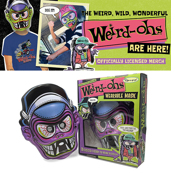Weird-ohs WEARABLE MASK DAVEY BURPLE PURPLE拍卖
