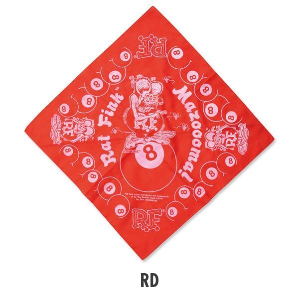 Rat Fink 8 Ball Bandanna RD拍卖