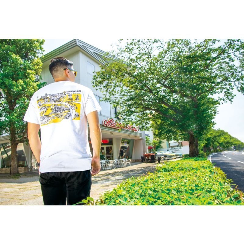 MOON Honmoku Map T-shirt WH拍卖
