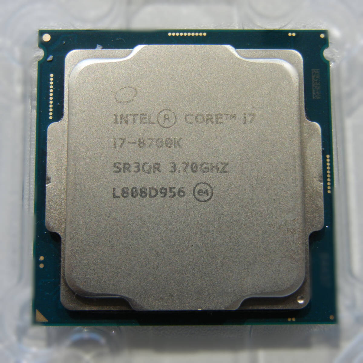 ★INTEL CPU 第8世代 Core i7-8700K/LGA1151/BIOS起動確認済拍卖