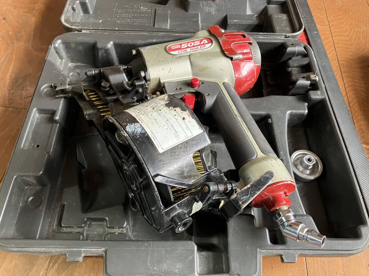 MAX マックス 釘打ち機 505A 取説付き 中古拍卖