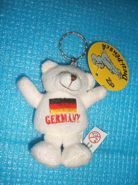 レア!Drezi-peusch ドレジプーチ (GERMANY)のテディベア ぬいぐるみチェーン拍卖