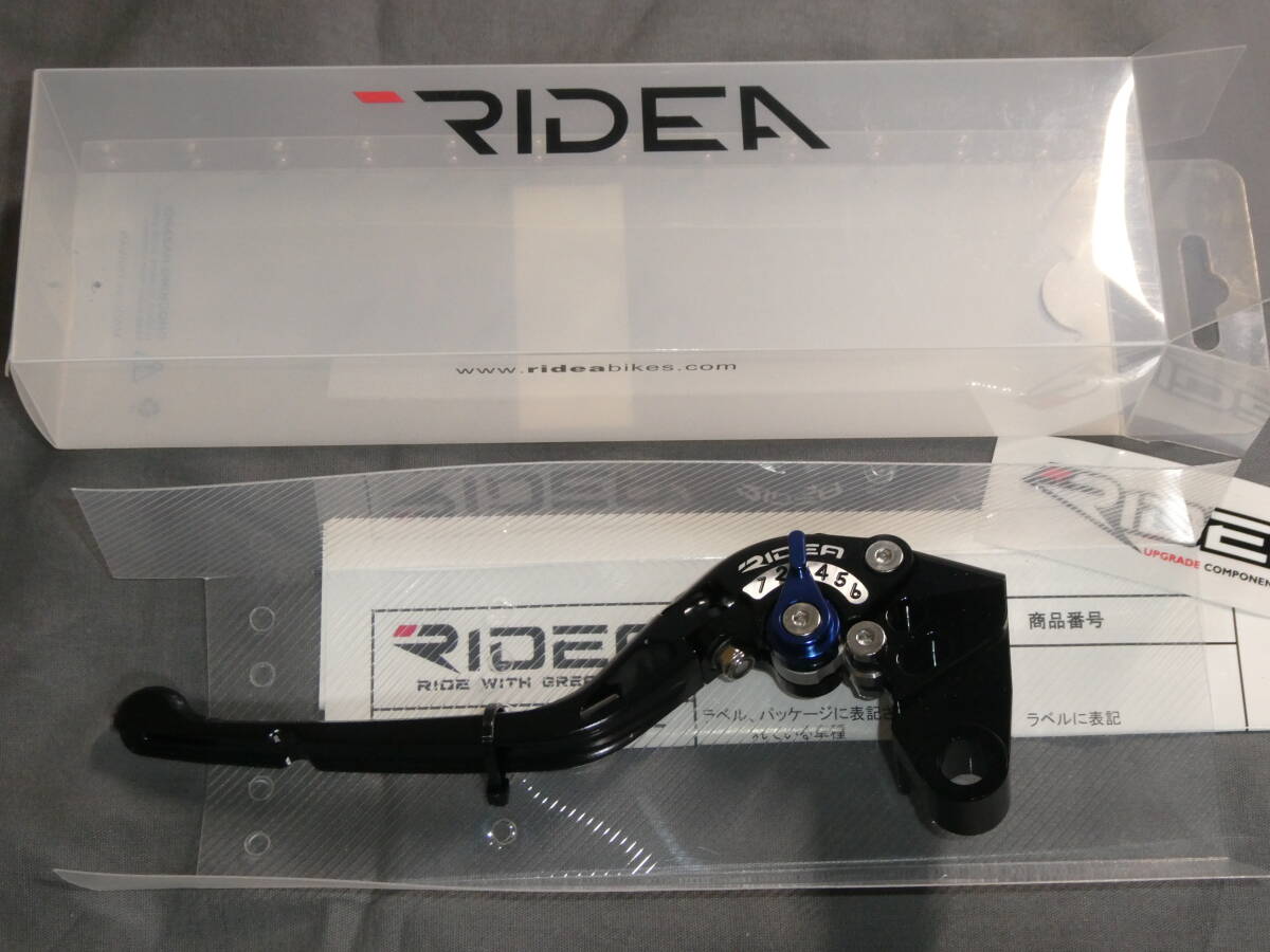 RIDEA 可倒式アジャストクラッチレバー NINJA1000 ZX-10R ZX-12R ZX-6R ZZR400/600 ZX-9R Z750 Z1000拍卖