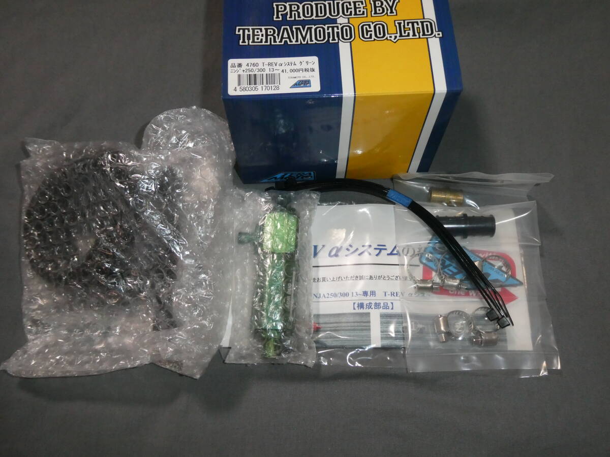 T-REVαシステムキット 4760 グリーン ニンジャ250 NINJA250 TERAMOTO拍卖