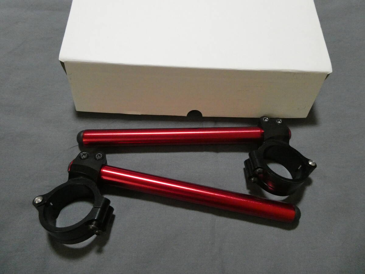 ACCOSSATO アコサット セパハンキット 50パイ10mmアップ レッドバー拍卖