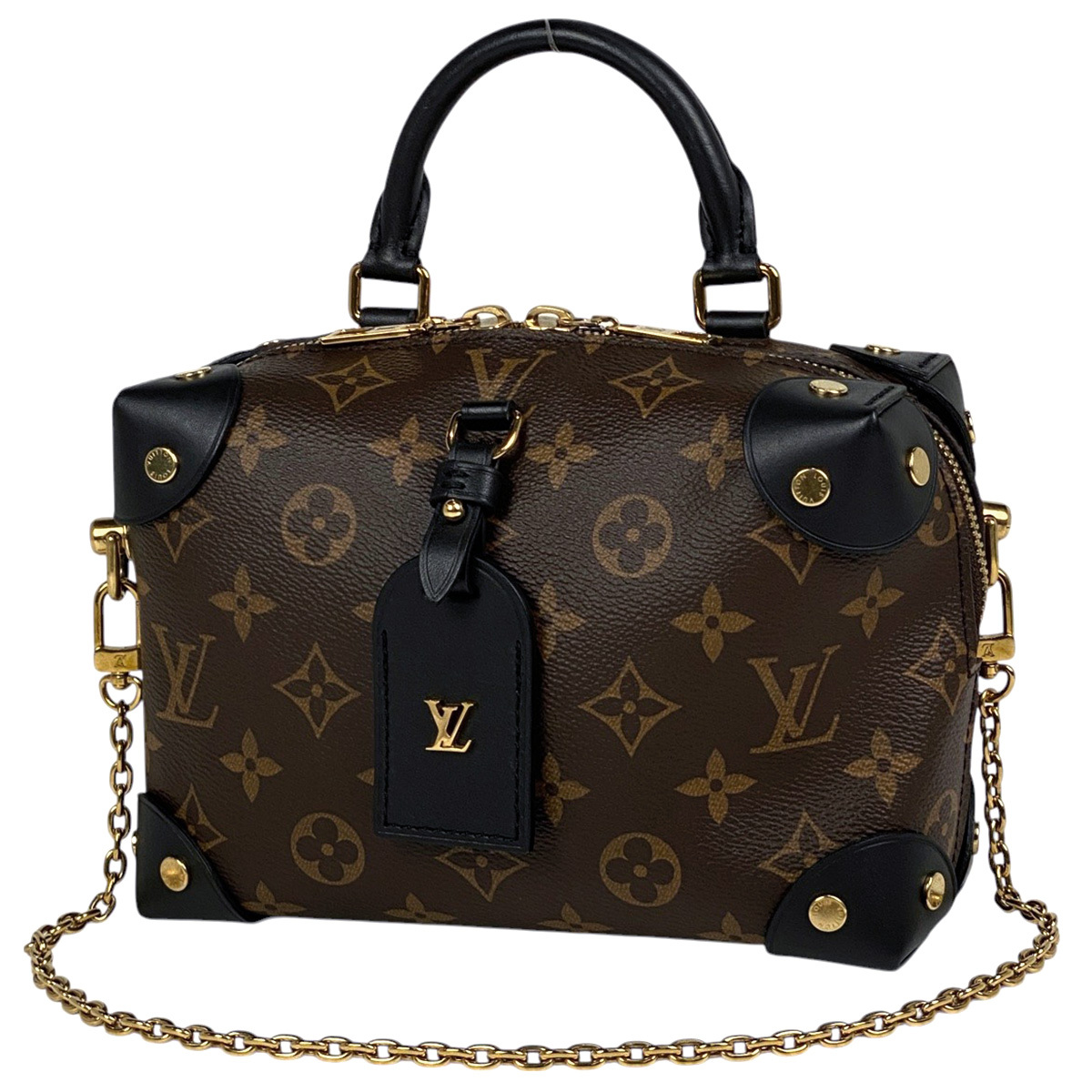 ルイ・ヴィトン Louis Vuitton プティット マル スープル 2WAY ショルダーバッグ 斜め掛け モノグラム ブラウン M45571 レディース 中古拍卖