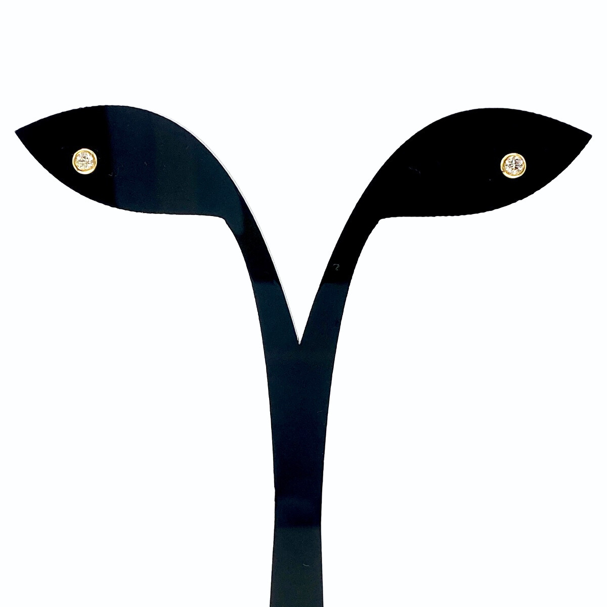 ティファニー TIFFANY&Co. バイザヤード ピアスセット YG イエローゴールド メレダイヤ ピアス 750 ダイヤモンド レディース 【中古】拍卖