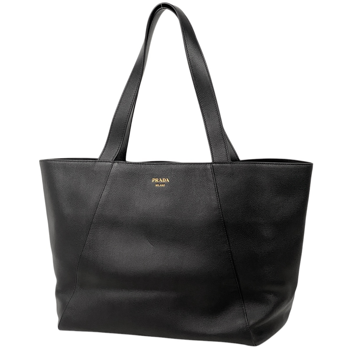 【在庫一掃】 プラダ ロゴ トートバッグ ショルダーバッグ トートバッグ レザー ネロ(ブラック) 2VG123 【中古】拍卖