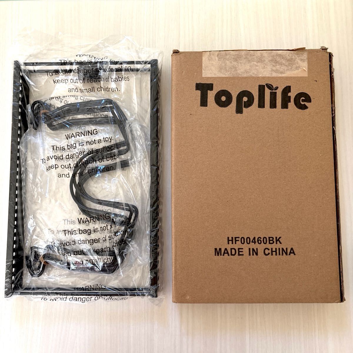Toplife 鍋蓋 スタンド フライパン 鍋蓋 置き キッチン多機能 蓋収納 ラック 7本仕切りパーツ付き(ブラック)拍卖