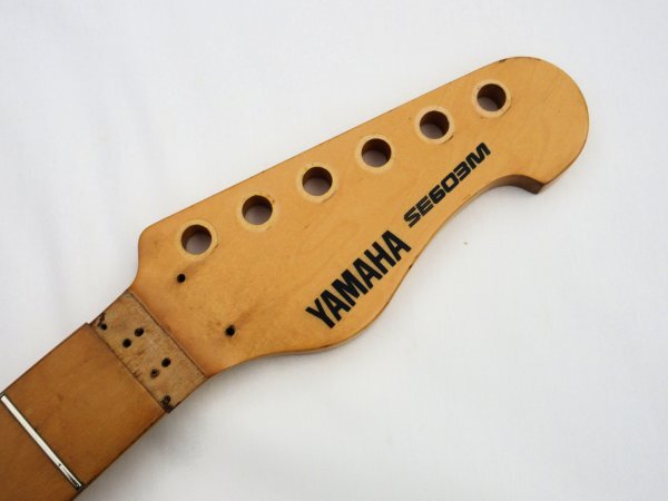 YAMAHA ヤマハ SEネック つばなしレギュラースケール22F メイプル指板 ソフトVグリップ 日本未発売モデル 88年製YAMAHA SE603M拍卖