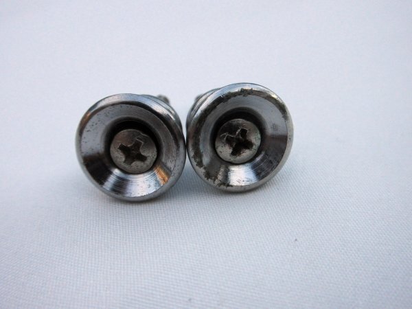 YAMAHA ヤマハ ストラップピン 純正 クローム 86年製YAMAHA SFX-Ⅲ拍卖