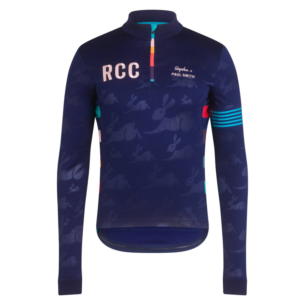 新品 Rapha RCC + Paul Smith Classic Long Sleeve Jersey Sサイズ ラファ RCC ポールスミス クラシック ロングスリーブ ジャージ 長袖拍卖