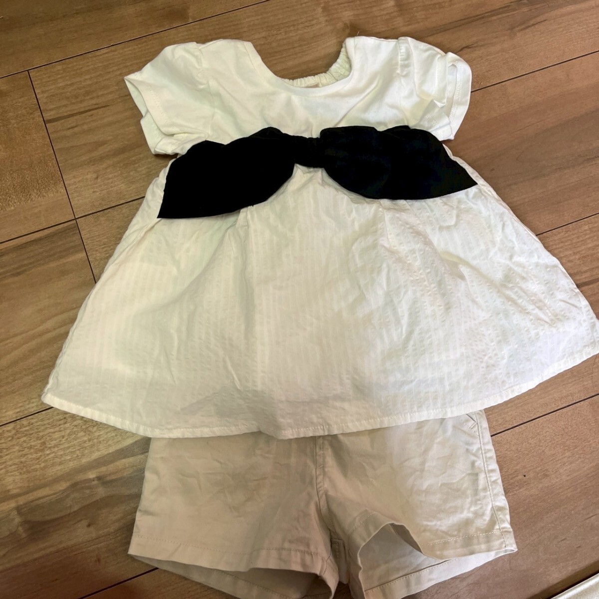 美品・プティマイン・トップス・ズボンセット・プティマイン 1円スタート拍卖