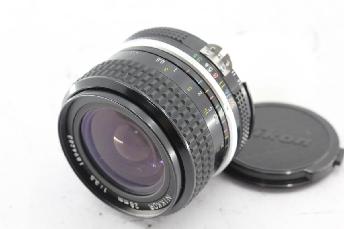 ★特上品★ニコン NIKON AI NIKKOR 28mm F3.5 《キャップ 付き》 #A4555拍卖