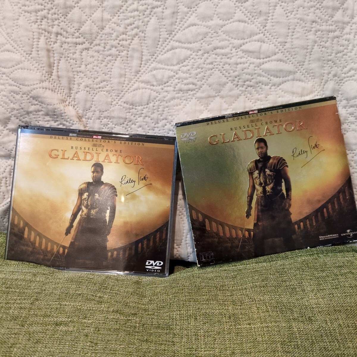 セル版 動作OK〇DVD2枚組/ラッセル・クロウ「グラディエーター/デラックス・コレクターズ・エディション」国内正規品 送料無料拍卖