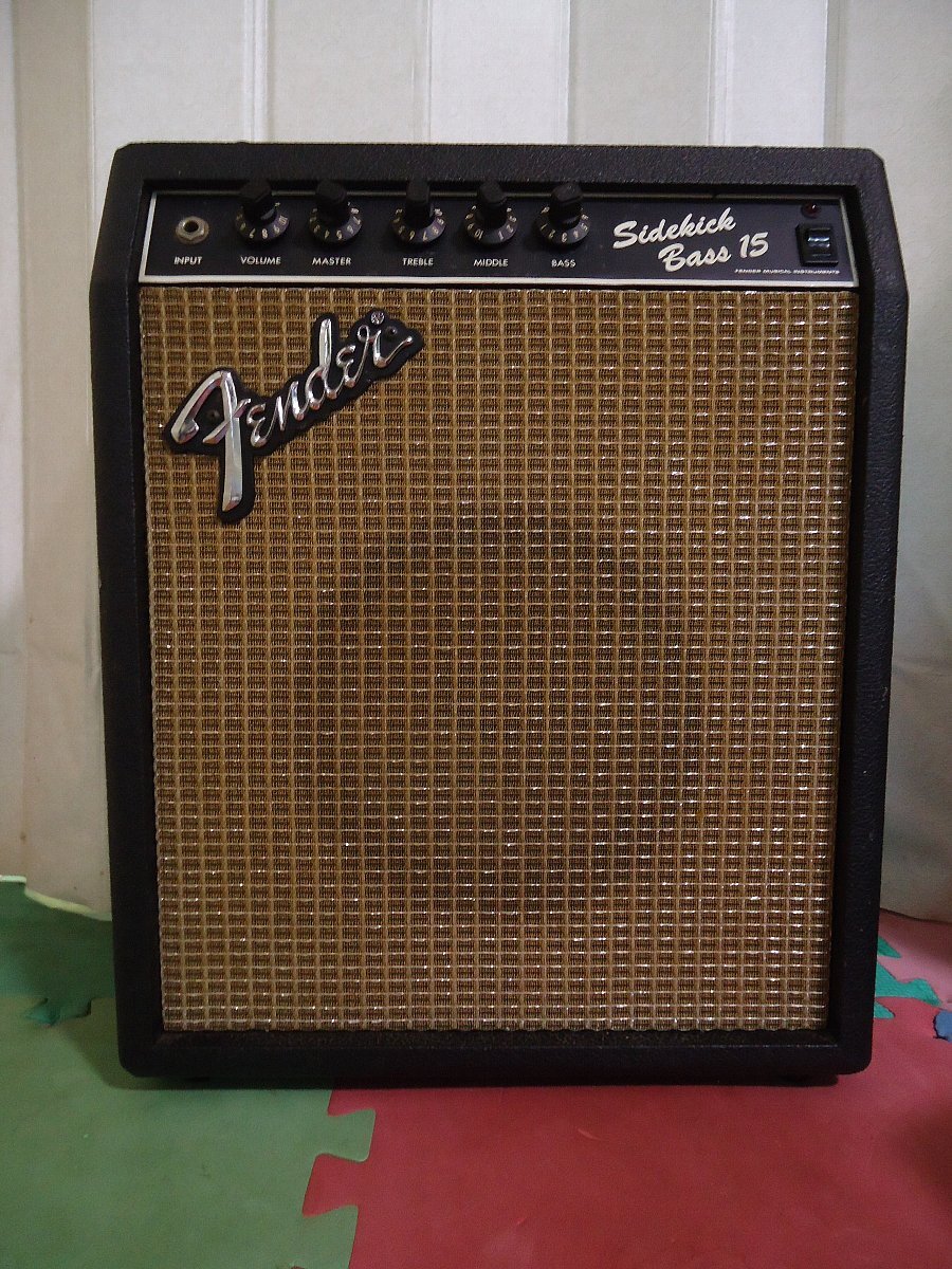 Fender Japan フェンダー ベースアンプ SIDEKICK BASS15拍卖
