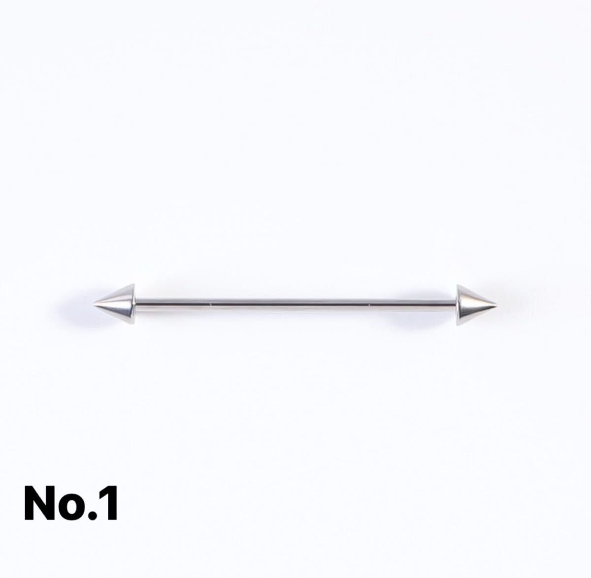 ボディーピアス ピアス 軟骨ピアス インダストリアル トランバースイヤーロブ ストレートピアス拍卖