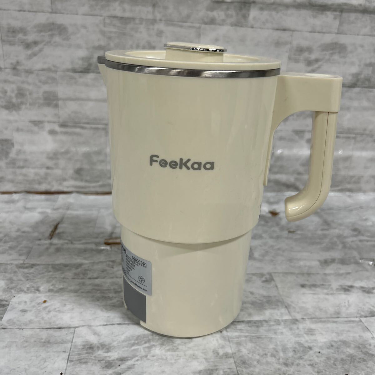 SKAM-1604 ▲ ケトル 折りたたみ式ケトル FK-WK-600A 0.6L Feekaa 本体のみ コード欠品 通電未確認拍卖